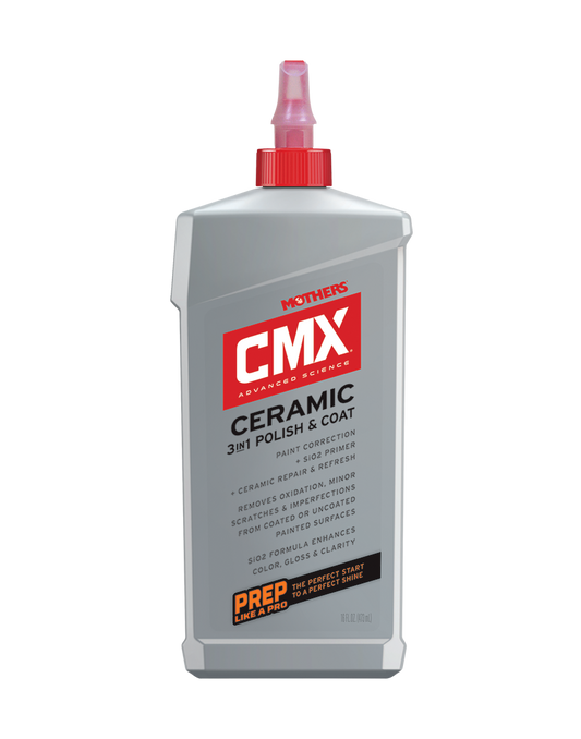 MOTHERS 01716 CERAMIC 3-IN-1 POLISH & COAT 16 OZ