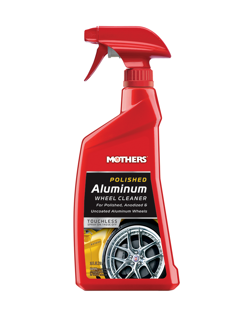 MOTHERS 06024 POLISHED ALUMINUM WHEEL CLEANER 24 OZ