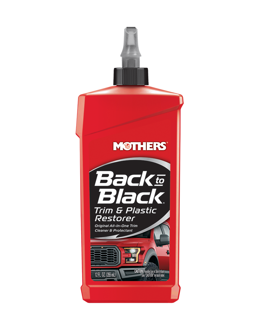 MOTHERS 06112 BACK-TO-BLACK TRIM AND PLASTIC RESTORER 12 OZ