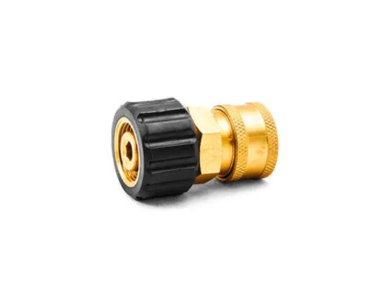 3/8QC X M22F TWIST BRASS COUPLER